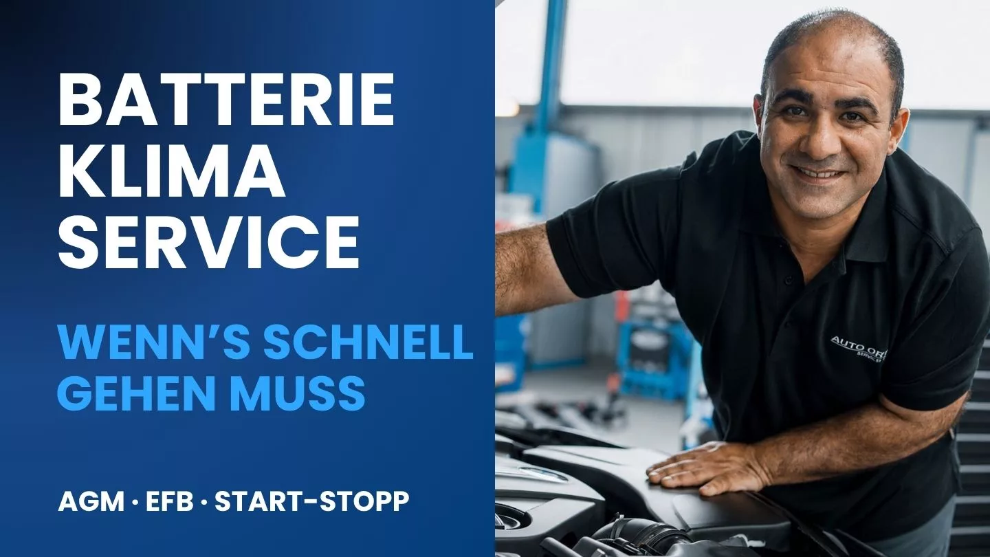 Batterie Klima Service Auto Orth Zewen